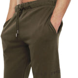 Diesel UMLB Peter Logo Jogging Bottoms - Military Green - so-ldn