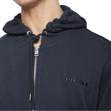 Diesel Brandon - Z Logo Lounge Hooded Zip Sweat - Navy - so-ldn