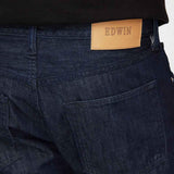 Edwin ED-55 Regular Tapered Jeans - Kingston Blue Denim - Rinse - so-ldn