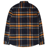 Edwin Labour Flannel Shirt - Orange Ochre - so-ldn