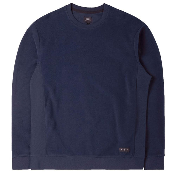 Edwin Nicki Sweatshirt - Brushed Navy - so-ldn