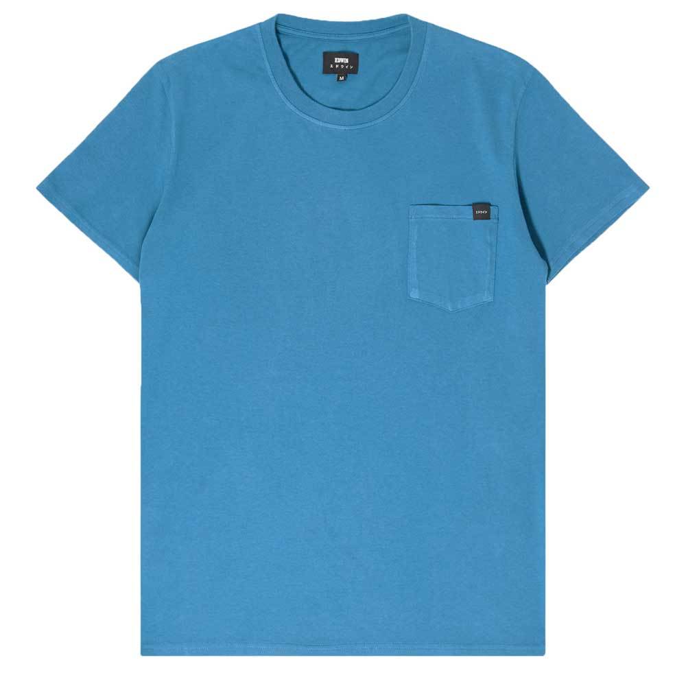 Edwin Pocket T Shirt - Blue Sapphire - so-ldn