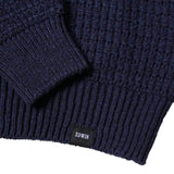 Edwin Purl Sweater - Navy - so-ldn