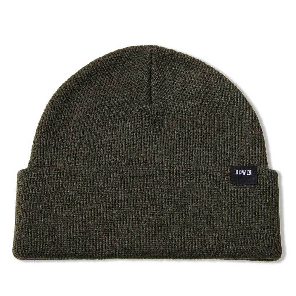 Edwin Watch Cap Beanie - Olive Drab - so-ldn