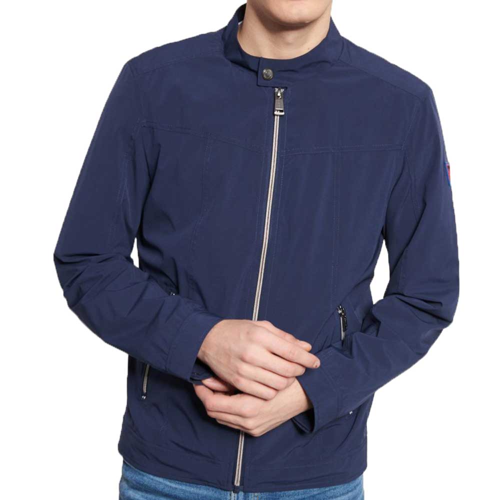 Guess Cummuter Biker Jacket - Navy M02L50WCOG0