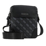 Guess Manhattan Mini Document Side Body Bag -  Black