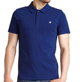 Guess Men's Duane Small Logo Polo Shirt - Navy - so-ldn