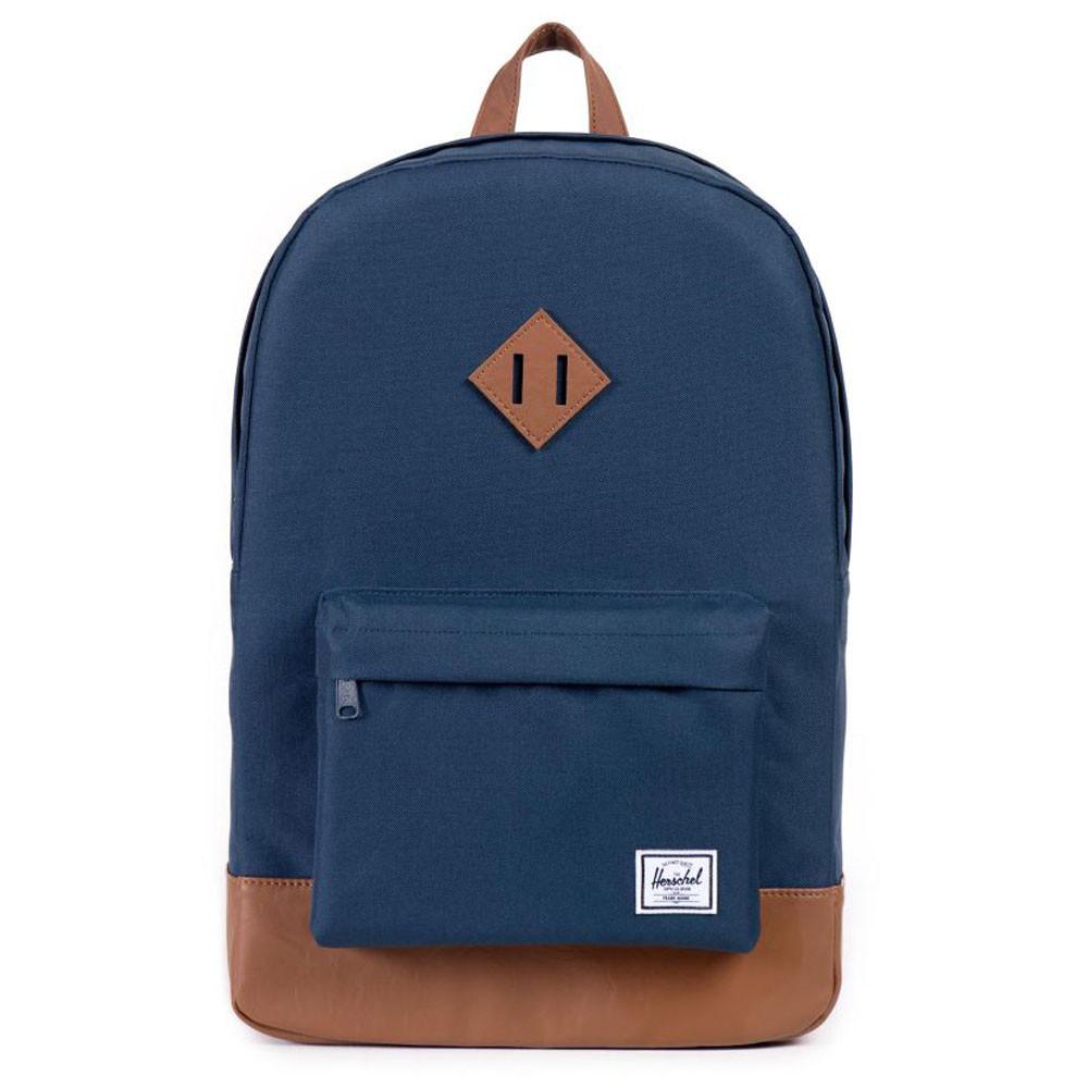 Herschel Supply Co Heritage Backpack - Navy / Tan - so-ldn