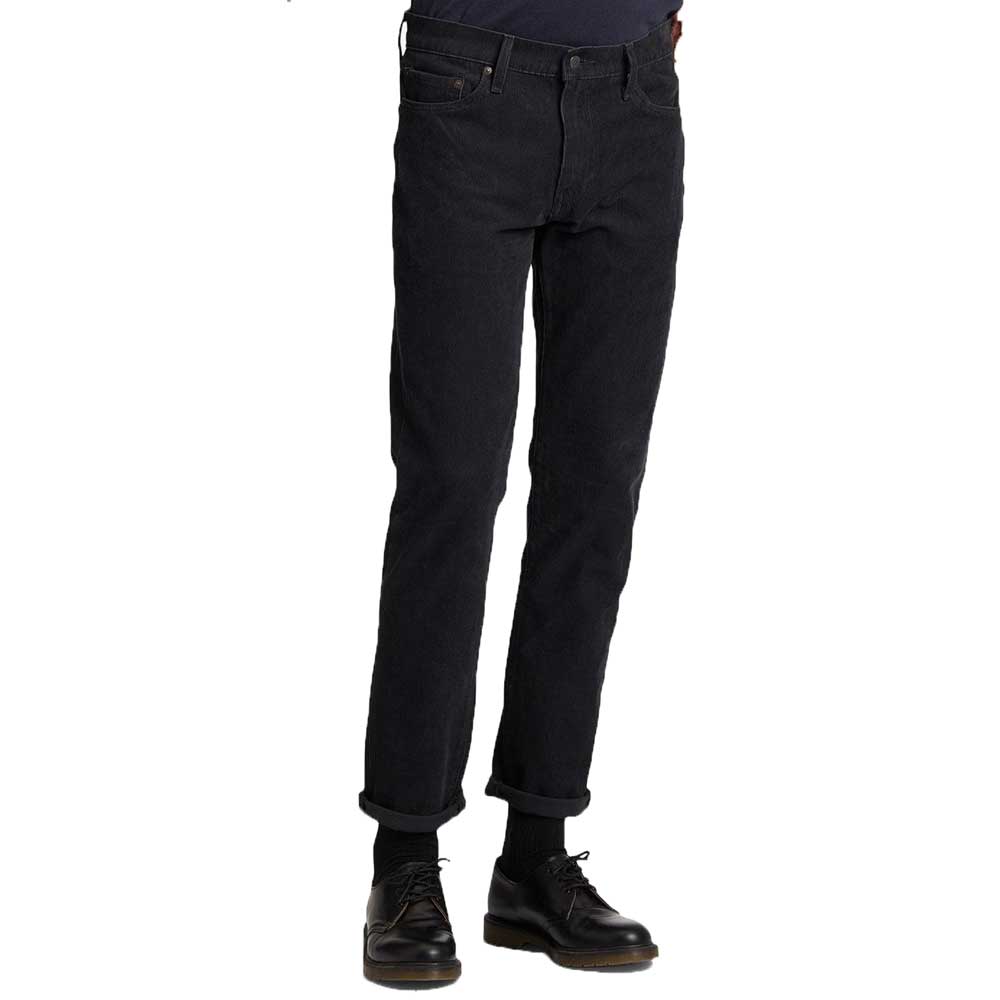 Levi's 511 Warp Stretch Slim Fit Mens Cords Caviar Black - 04511-3856