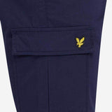 Lyle And Scott Cotton Cargo Shorts - Navy SH807V - so-ldn