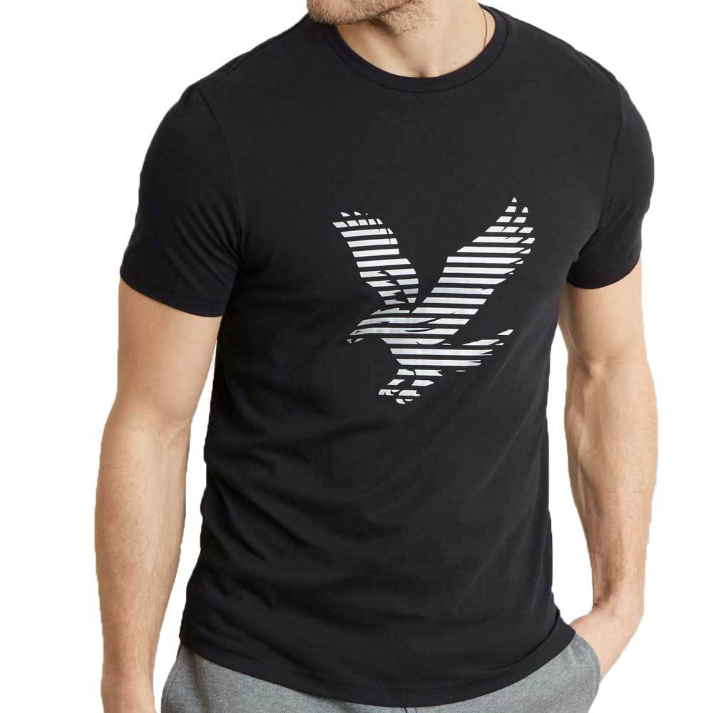 Lyle And Scott Logo T-Shirt - True Black TS1013V - so-ldn