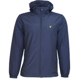 Lyle And Scott Zip Through Hooded Jacket - Navy JK464V - so-ldn