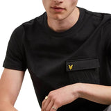 Lyle & Scott Nylon Pocket T-Shirt - Black TS1125V