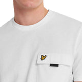 Lyle & Scott Chest Pocket T-Shirt  - White TS1236V