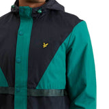 Lyle & Scott Colour Block Terrace Jacket - Alpine Green JK1019V - so-ldn