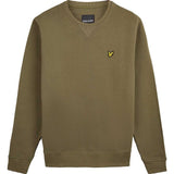 Lyle & Scott Crew Neck Sweatshirt - Lichen Green  ML424VTR