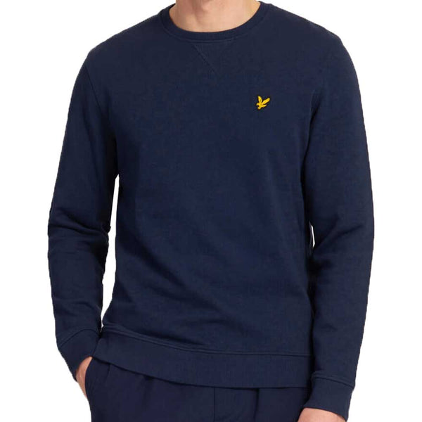 Lyle & Scott Crew Neck Navy Sweatshirt - ML424VTR