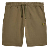 Lyle & Scott Lichen Green Sweat Short - ML414VTR