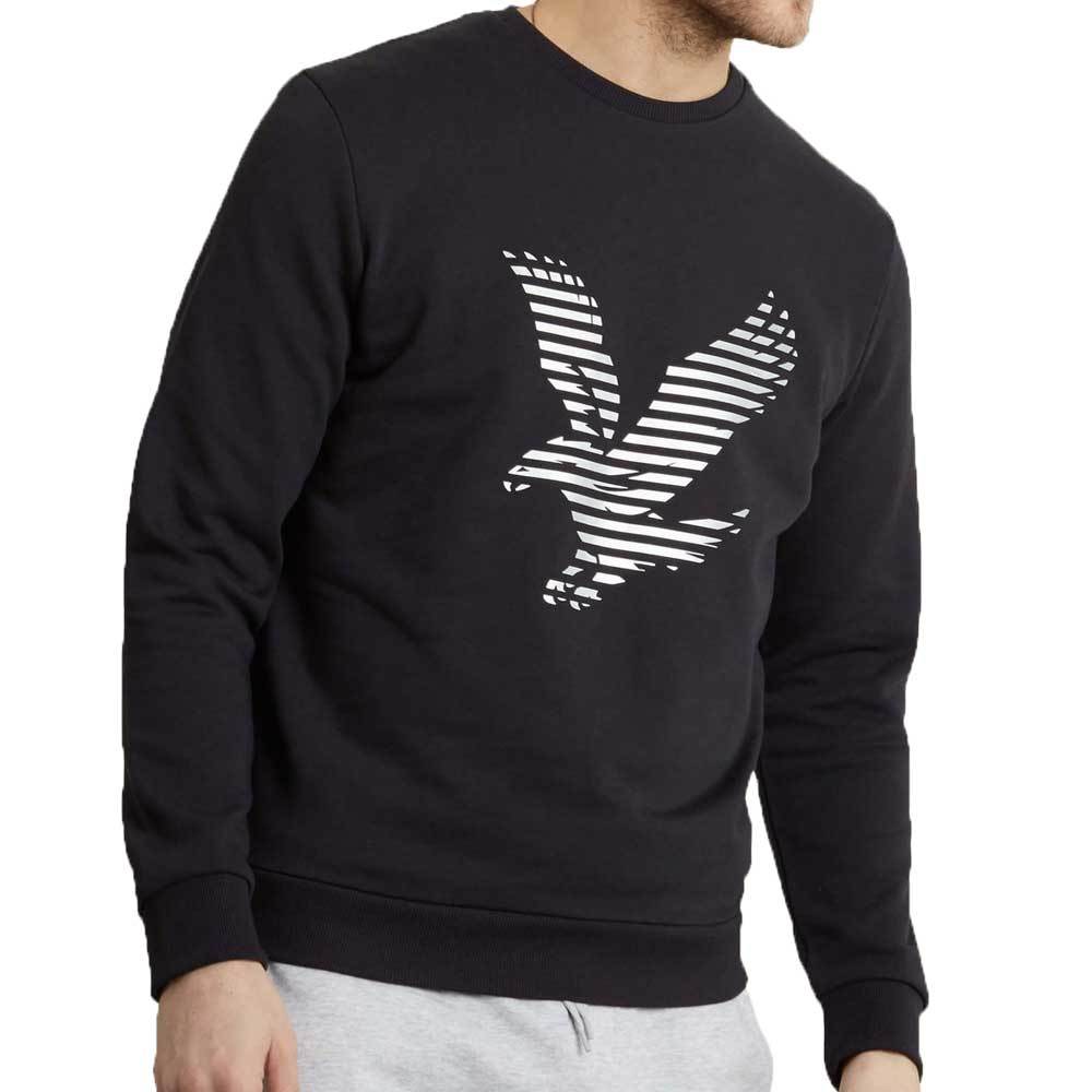 Lyle and Scott - Casuals Logo Sweatshirt - True Black ML1011V - so-ldn