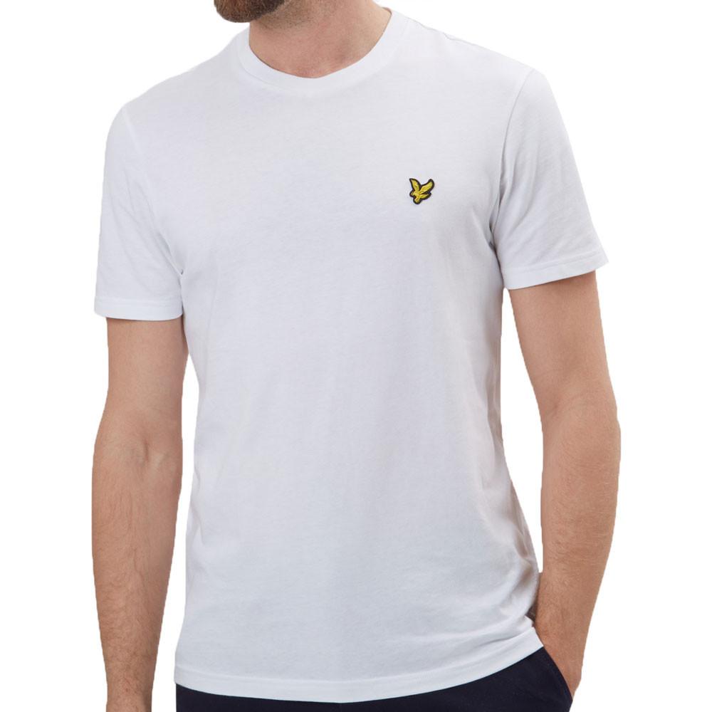 Lyle and Scott Crew Neck T-Shirt - White - so-ldn