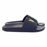 Lyle And Scott Thomson Slides Navy - so-ldn
