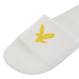 Lyle And Scott Thomson Sliders White - so-ldn