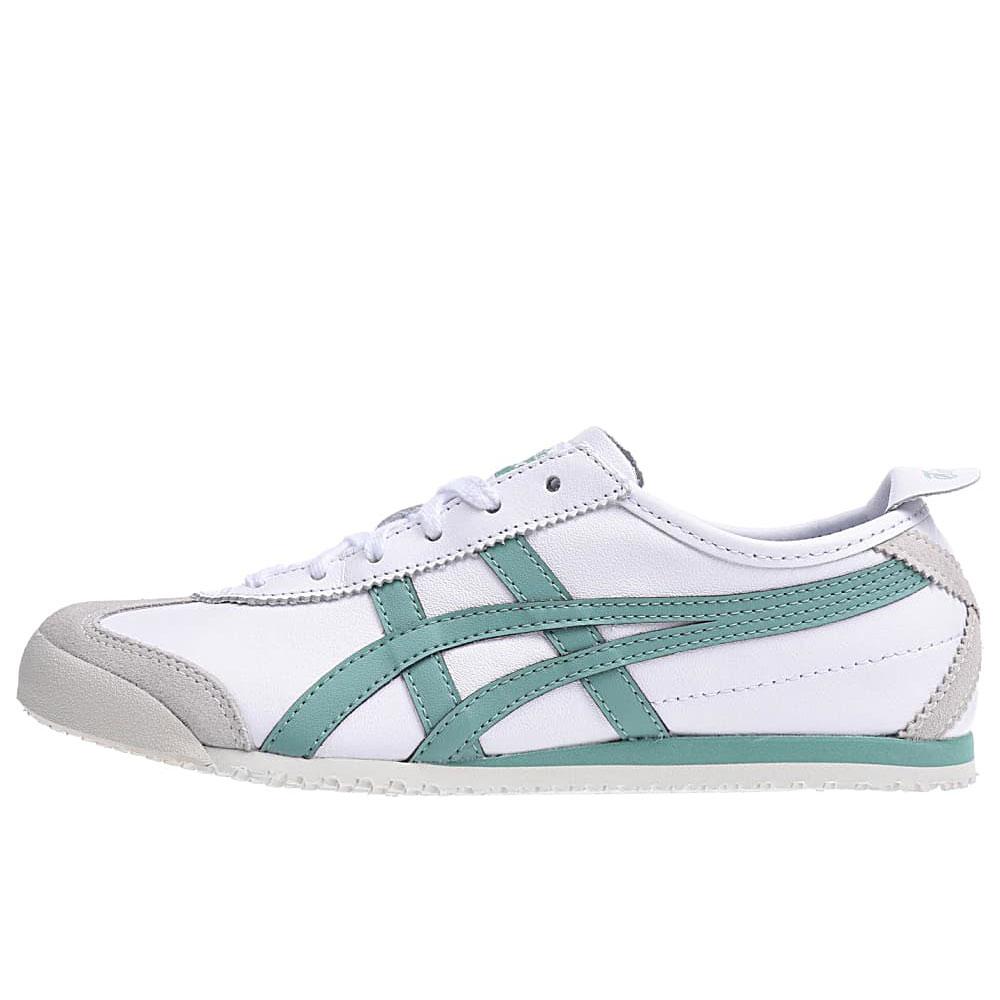 Onitsuka Tiger Mexico 66 Trainers - White Malachite Green - so-ldn