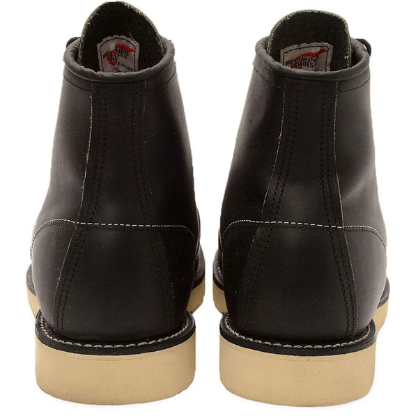 Red Wing 8130 Heritage Work 6 Moc Toe Boot Black