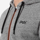 Superdry Men's Urban Flash Zip Hoody - Urban Grey Grit - so-ldn