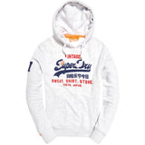 Superdry Mens Sweat Shirt Store Hoodie - Ice Marl - so-ldn