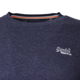 Superdry Orange Label Crew Neck Jumper - Dull Navy - so-ldn