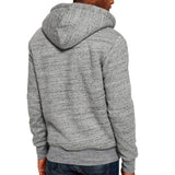 Superdry Orange Label Zip up Hoodie- Flint Grey Grit - so-ldn