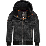 Superdry Men's Storm Mountain Hybrid Zip Hoody - Black/Grey Grit - so-ldn