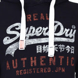 Superdry Vintage Authentic Entry Hoodie - Eclipse Navy - so-ldn