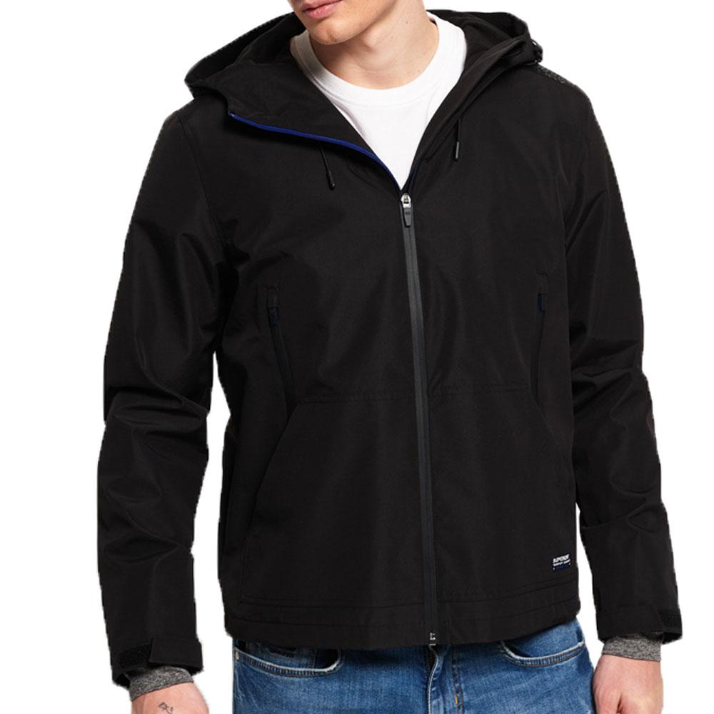 Superdry Hooded Elite SD-Windcheater - Black - so-ldn