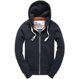 Superdry Mens Orange Label Zip up Hoodie- Ecliplse navy - so-ldn