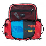 The North Face Base Camp Duffel Barrel Bag - Size S - Red Black - so-ldn