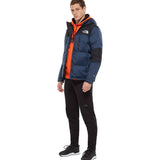 The North Face Himalayan Light Down Hooded Jacket - Navy And Black - so-ldn