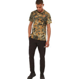 The North Face Red Box T-Shirt Macrofleck Camo Print - so-ldn