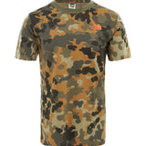 The North Face Red Box T-Shirt Macrofleck Camo Print - so-ldn