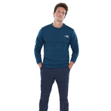 The North Face Mountain Tech Crew Fleece - Blue Wing Teal - so-ldn