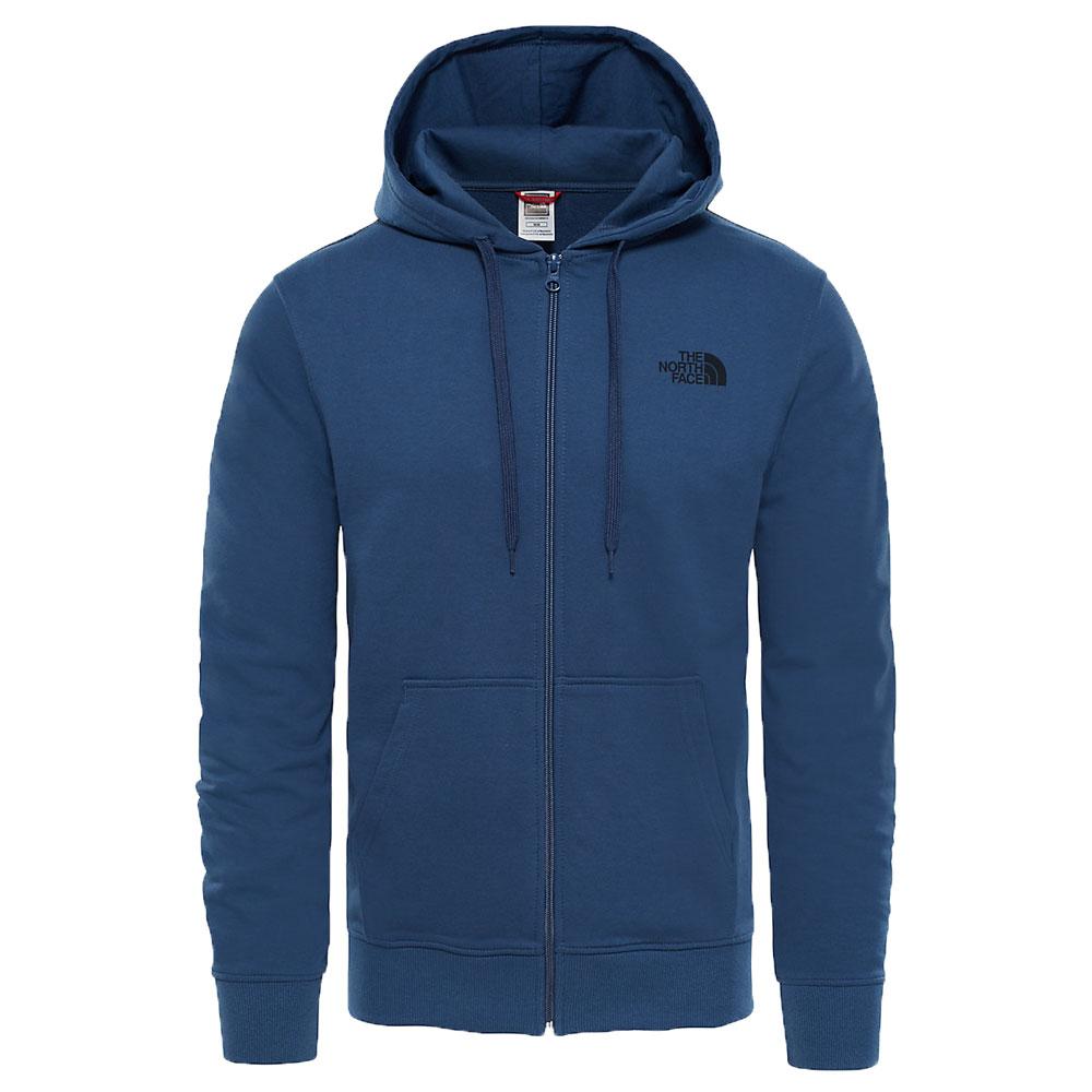 The North Face Open Gate Full Zip Light Hoodie Blue Wing Teal - so-ldn