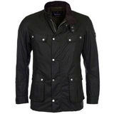 Barbour International Mens Dukes 8oz Wax Jacket - Sage Green