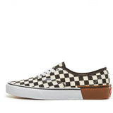 VANS Gum Block Authentic Trainers - Gum Block Checkerboard - Black White - so-ldn