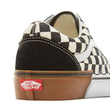 VANS Old Skool Suede Gum Block Shoes - Checkerboard - so-ldn