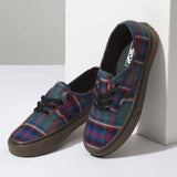 Vans Authentic Trainers Plaid Tartan Gum - Green - so-ldn