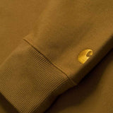 Carhartt Chase Sweatshirt - Hamilton Brown / Gold - so-ldn