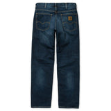 Carhartt Marlow Pant Jean - Blue Natural Dark Denim Wash - so-ldn