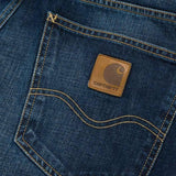 Carhartt Marlow Pant Jean - Blue Natural Dark Denim Wash - so-ldn