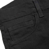 Carhartt WIP Rebel Pant Slim Fit Jeans - Black Rinsed Towner Denim - so-ldn